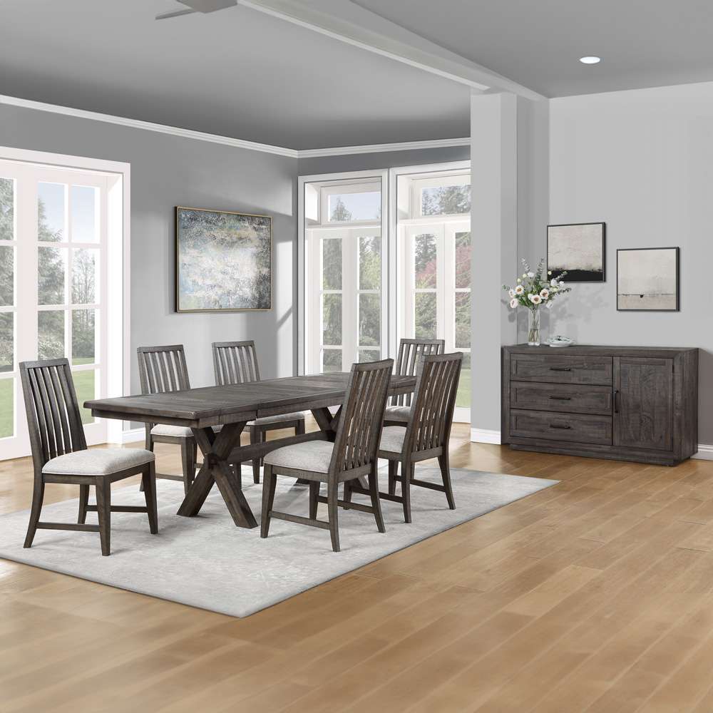 Steve Silver - Riverdale Side Chair - Black - (Set of 2) - RV500KS veiw 5