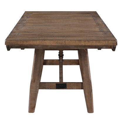Steve Silver - Riverdale Trestle Table with 8 RV700S Chairs - RV500TTB_RV700S-D9PC view 2