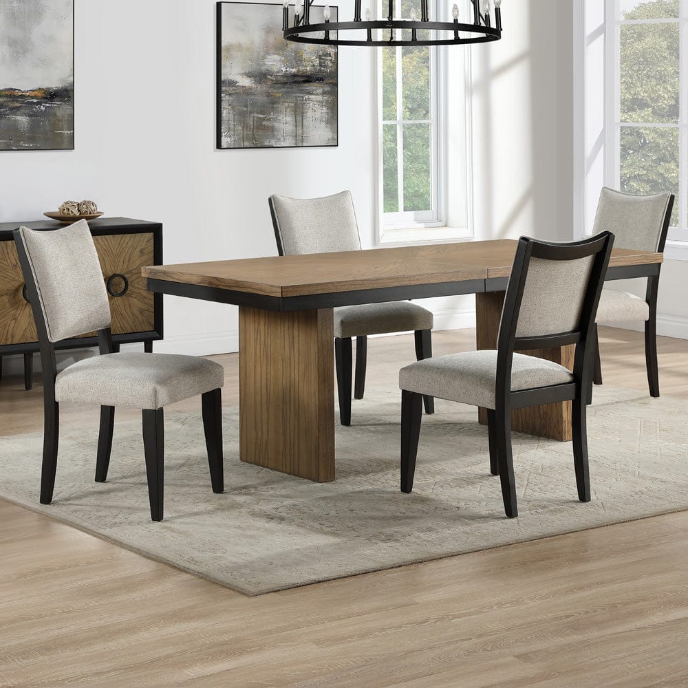 Steve Silver - Roatan 5-Piece 80-96-inch Table Dining Set - RTN500-D5PC view 1