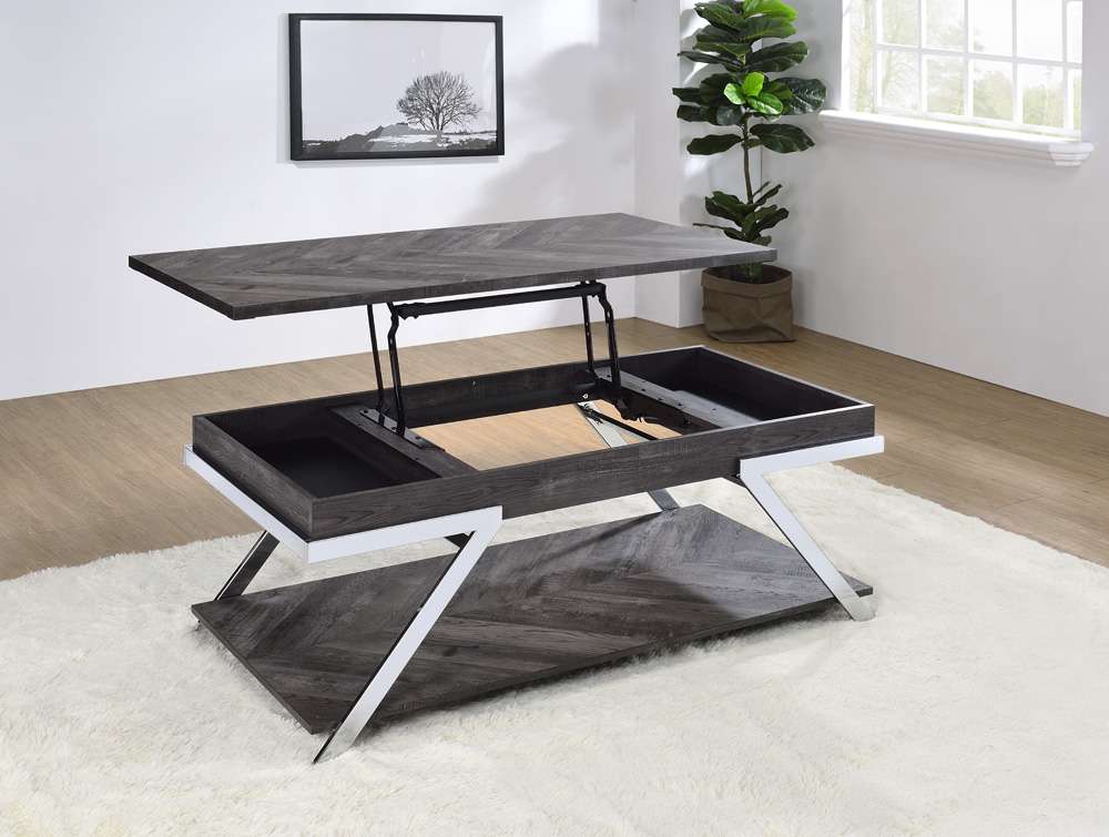 Steve Silver - Roma Lift Top Cocktail Table - RO100C veiw 4