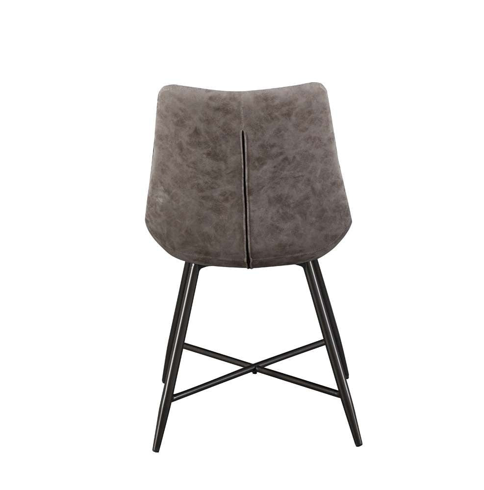Steve Silver - Romona Brown Faux Leather Side Chair - (Set of 2) - RM440SB veiw 3