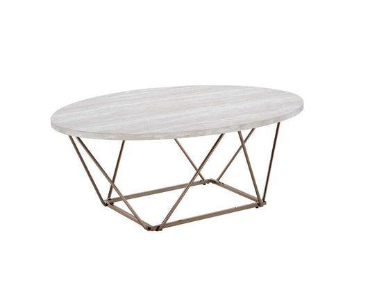 Steve Silver - Rowan Faux Marble Top Coffee Table - RW3000C veiw 1