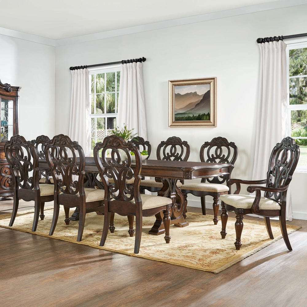 Steve Silver - Royale 10-Piece Dining Set with 2 Arm Chairs - RY500A2-10PC view 1