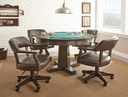 Steve Silver - Ruby 5-Piece Game Table and Chairs Set - RU2505PC view 1