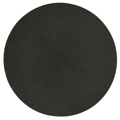 Steve Silver - Rylie Counter Table & 4 Swivel Counter Chairs, Black Finish/Sand Vegan Leather - RL600K-C5PC view 6