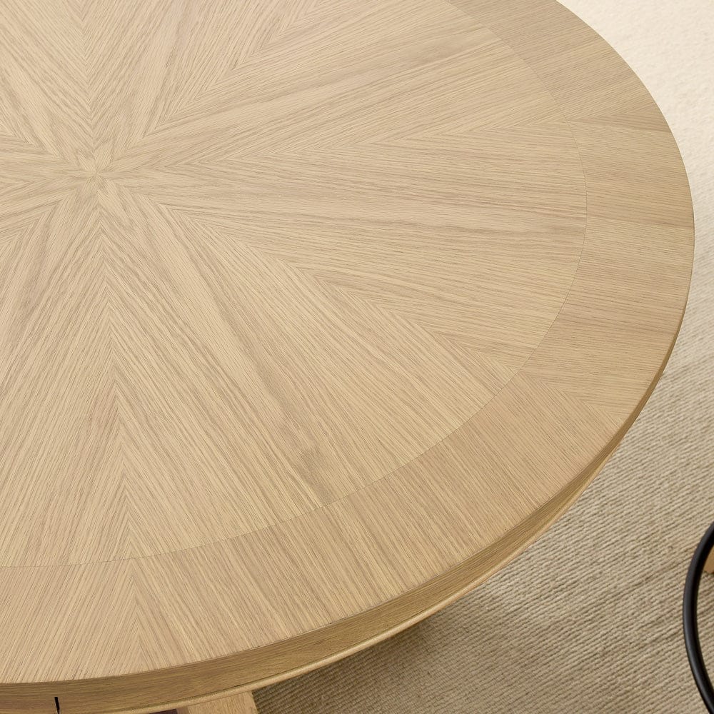 Steve Silver - Rylie Counter Table & 4 Swivel Counter Chairs, Natural Finish - RL600N-C5PC view 4