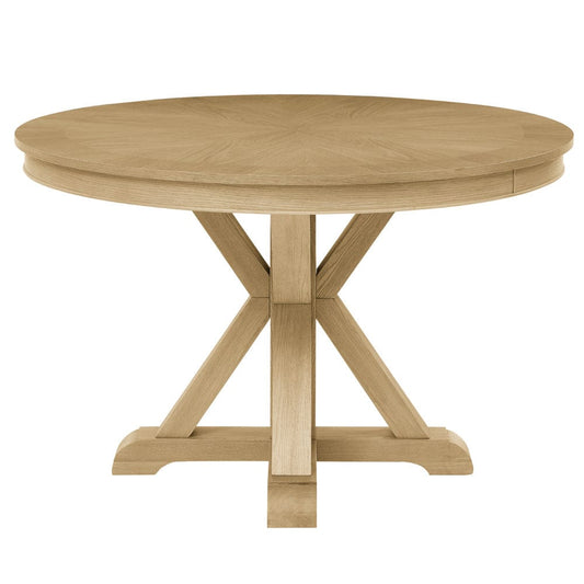 Steve Silver - Rylie Dining Table, Natural Finish - RL500-DB-TT view 2
