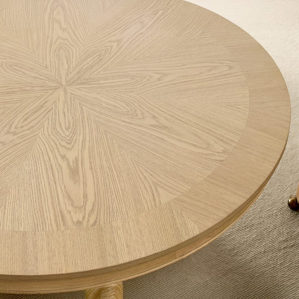 Steve Silver - Rylie Dining Table, Natural Finish - RL500-DB-TT view 5