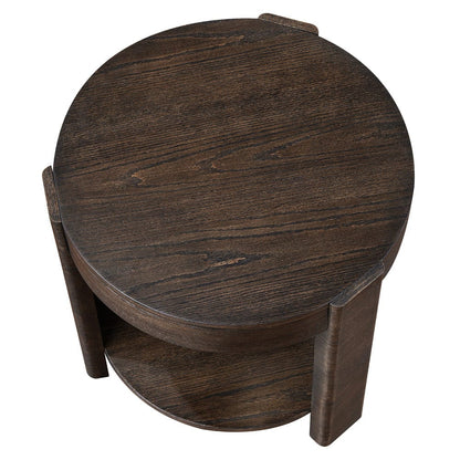 Steve Silver - Salina Espresso Round End Table - SAA300NE view 4