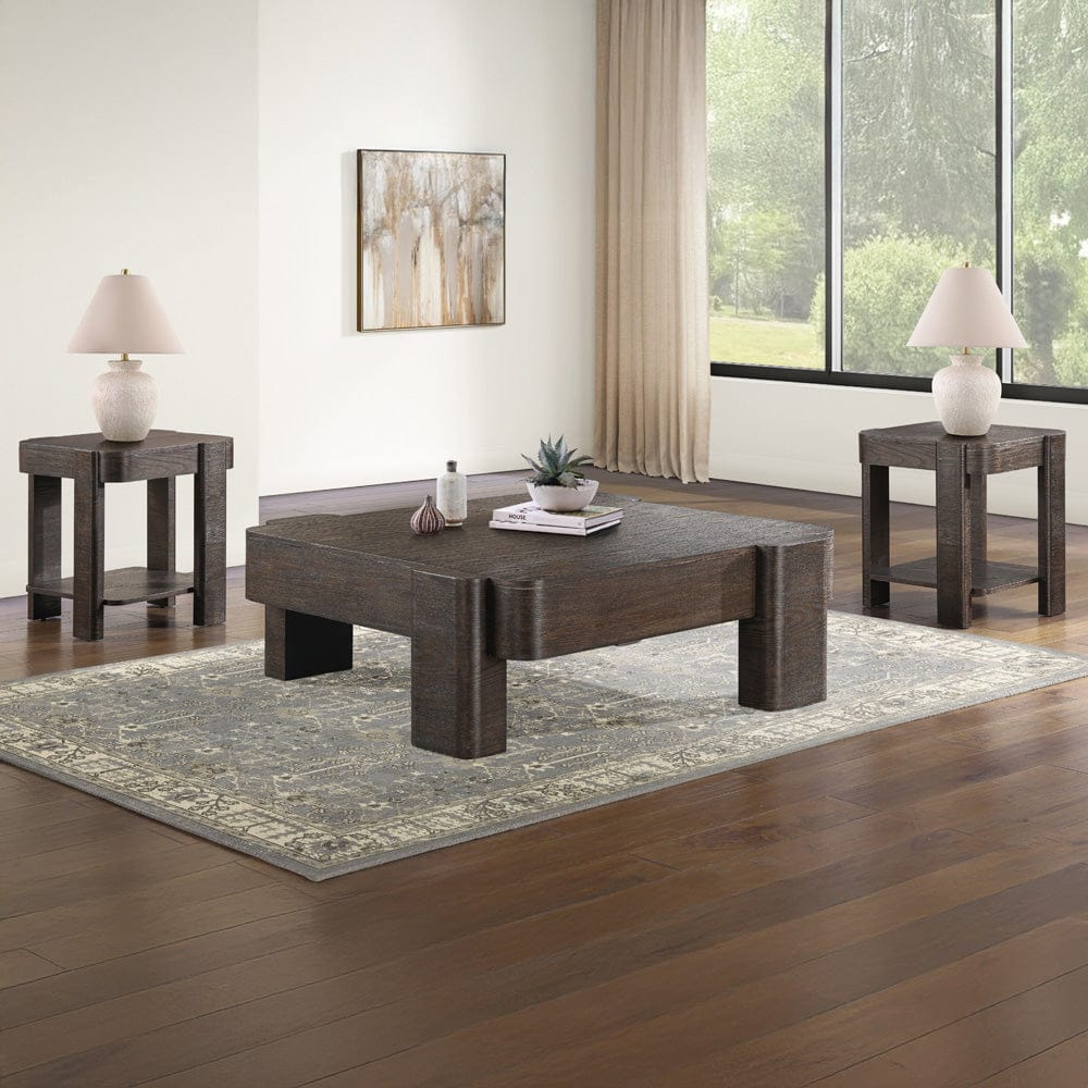 Steve Silver - Salina Espresso Square 3-Piece Occasional Se - SAA200N-2E-3PC view 1