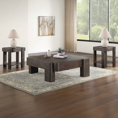 Steve Silver - Salina Espresso Square 3-Piece Occasional Se - SAA200N-2E-3PC view 1