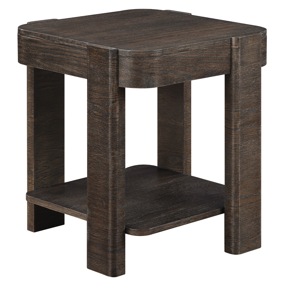 Steve Silver - Salina Espresso Square End Table - SAA200NE view 1