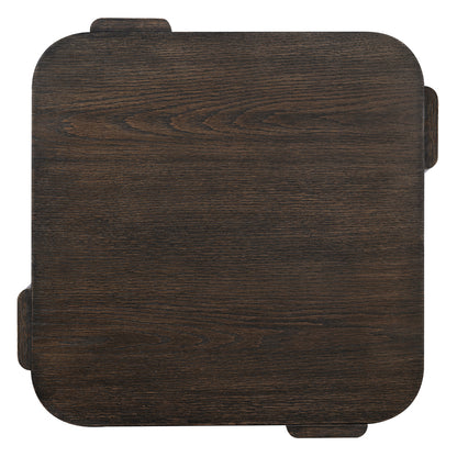 Steve Silver - Salina Espresso Square End Table - SAA200NE view 5