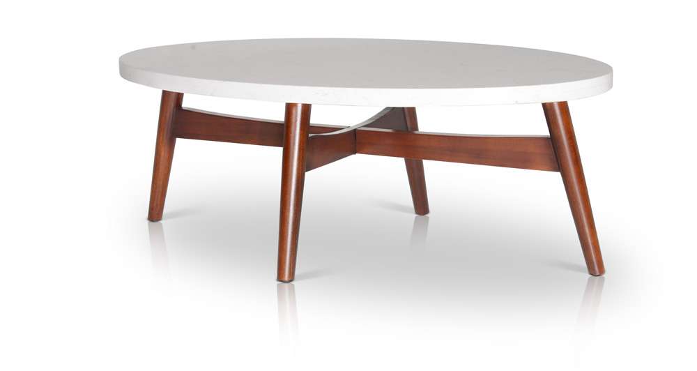 Steve Silver - Serena Silverstone Oval Cocktail Table - SE300C veiw 2