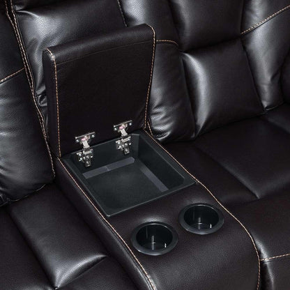 Steve Silver - Squire Reclining Console Loveseat - SQ850CL veiw 5