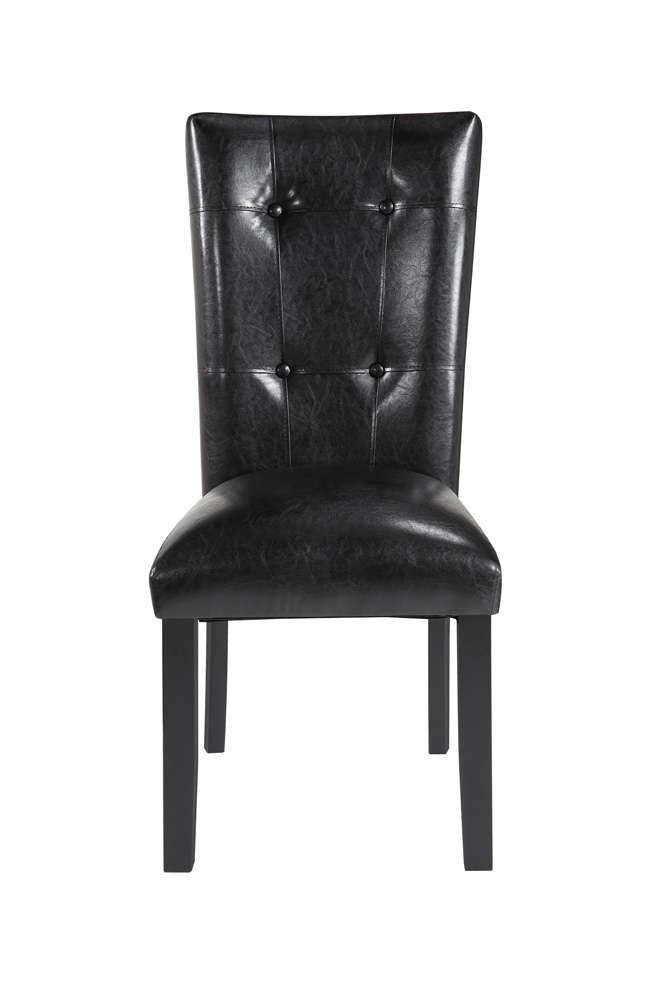 Steve Silver - Sterling Black Parsons Chair - (Set of 2) - SN500S veiw 1