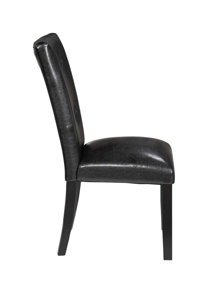 Steve Silver - Sterling Black Parsons Chair - (Set of 2) - SN500S veiw 2