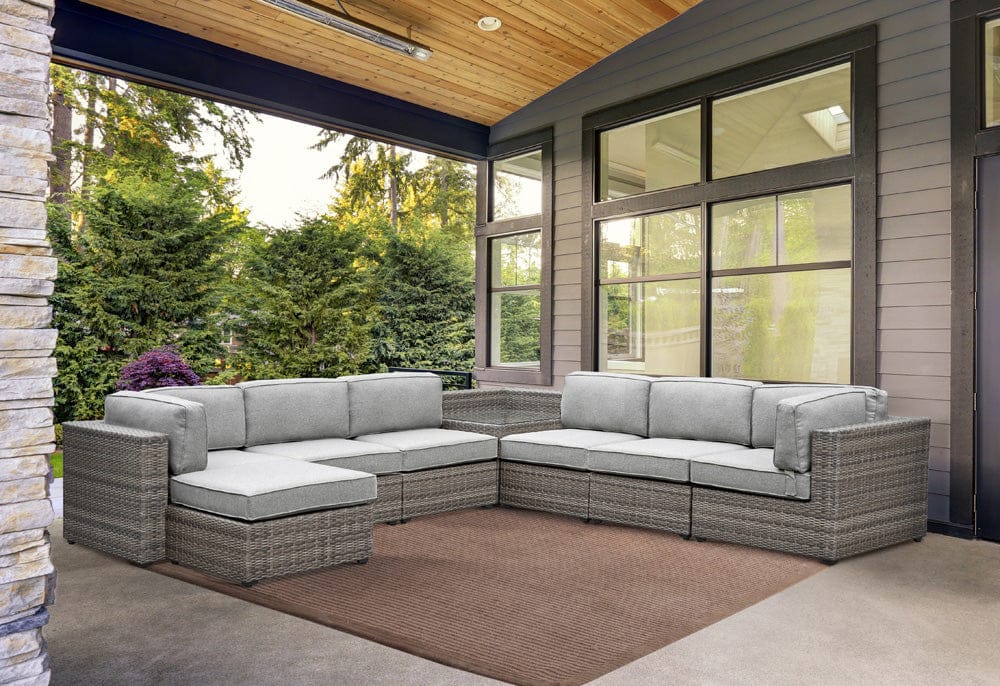 Steve Silver - Tamyra 7-Piece Outdoor Sectional - TAM600-2AC-7PC view 6