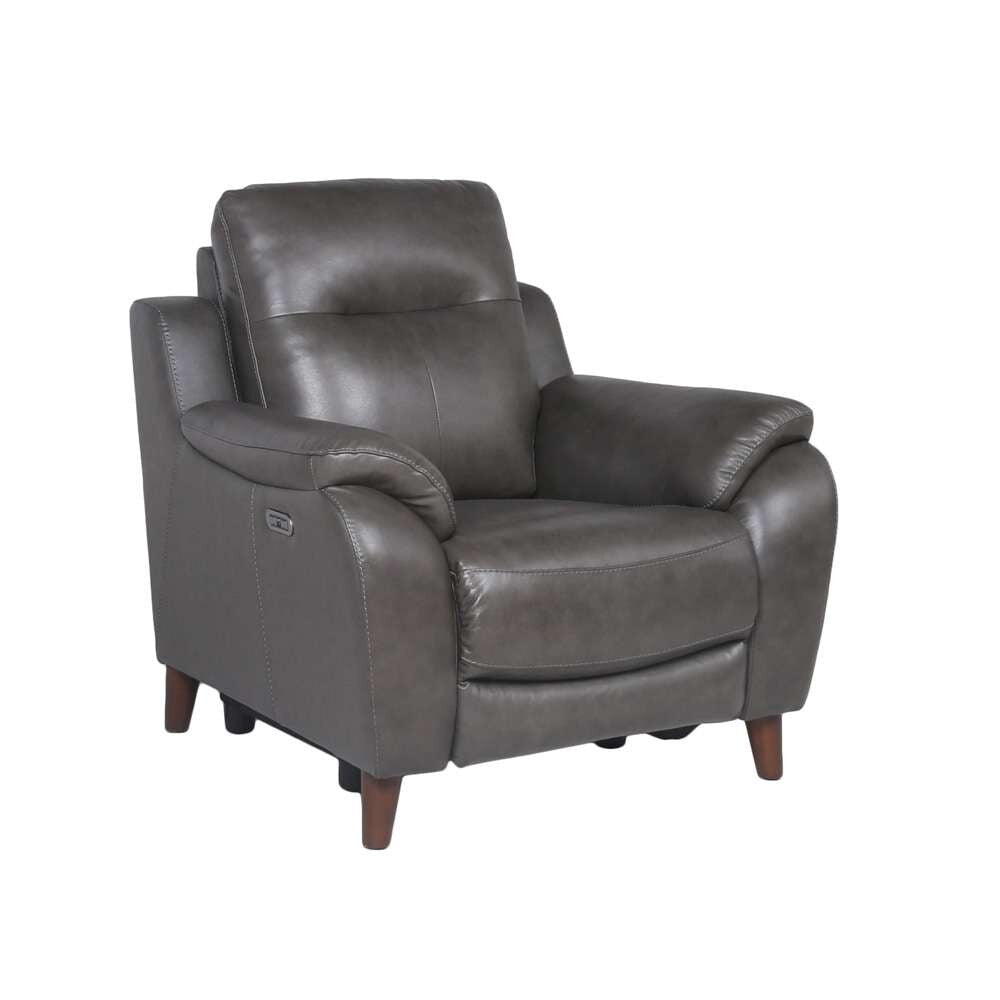 Steve Silver - Trento Power Recliner Charcoa - TR950RC veiw 2