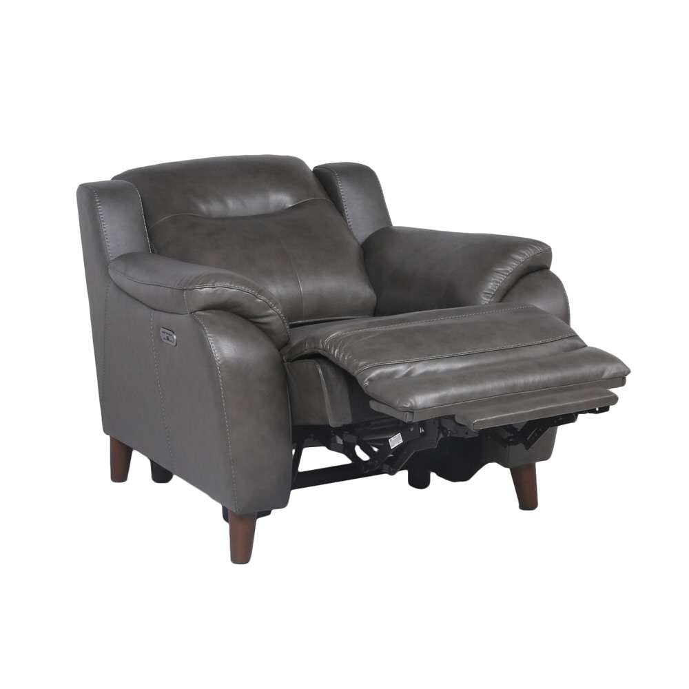 Steve Silver - Trento Power Recliner Charcoa - TR950RC veiw 3