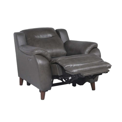 Steve Silver - Trento Power Recliner Charcoa - TR950RC veiw 3