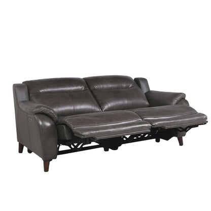 Steve Silver - Trento Power Reclining Sofa - Charcoal - TR950SC veiw 3