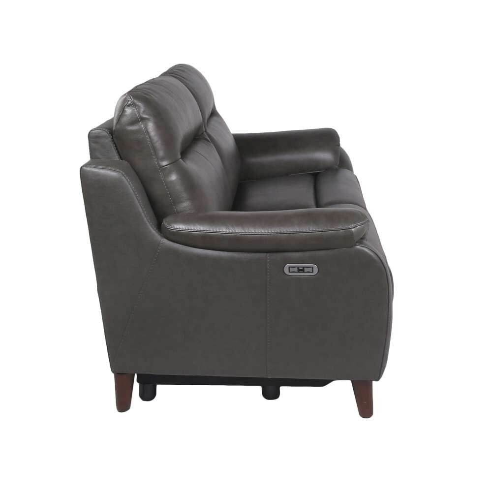 Steve Silver - Trento Power Reclining Sofa - Charcoal - TR950SC veiw 4