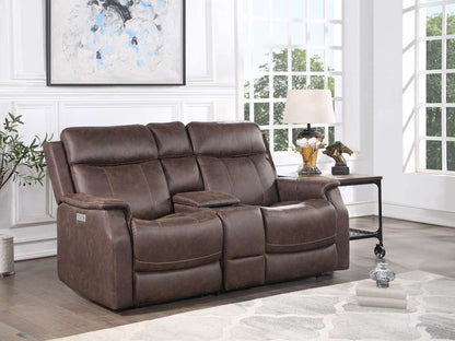 Steve Silver - Valencia 2pc Dual Power Reclining Set - Walnut - VA9502PCW veiw 5