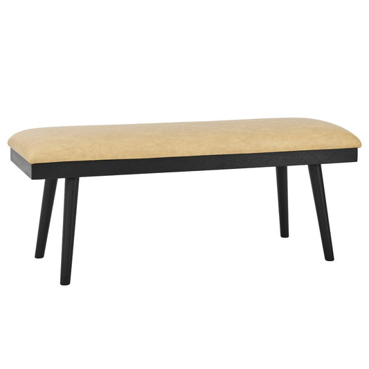 Steve Silver - Vida 49? Sand Vegan Leather Dining Bench - VD500KBNT view 1
