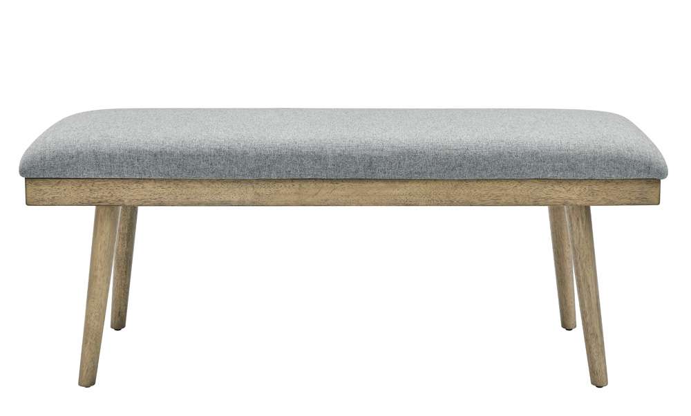 Steve Silver - Vida Gray Fabric Bench - VD500BNG veiw 1