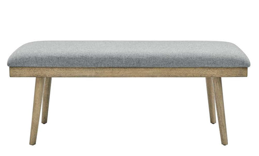 Steve Silver - Vida Gray Fabric Bench - VD500BNG veiw 1