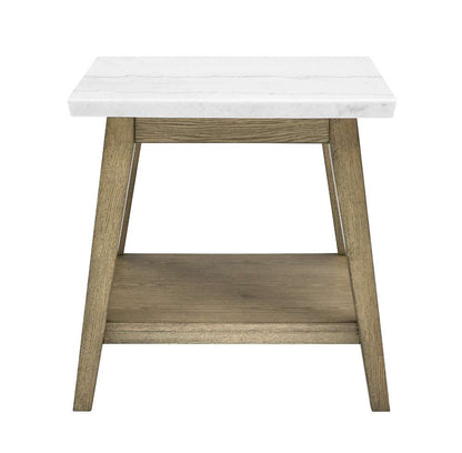 Steve Silver - Vida Marble Top Side Table - VD300WE