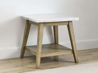 Steve Silver - Vida Marble Top Side Table - VD300WE veiw 3