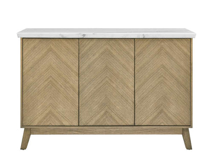 Steve Silver - Vida White Marble Top Sidebaord - VD500WSV veiw 1