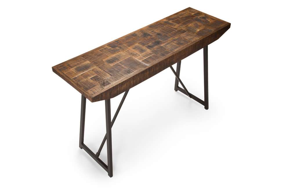 Steve Silver - Walden Parquet Sofa Table - WD300S veiw 3