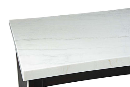 Steve Silver - Westby Black PU Dining Bench - WB380BN veiw 3