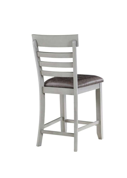 Steve Silver - White Marble Top Counter Table - (Set of 2) - HY500CC veiw 2