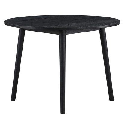 Steve Silver - Willow 5-Piece 42in Round Dining Set, Black - WIL500K-D5PC view 3