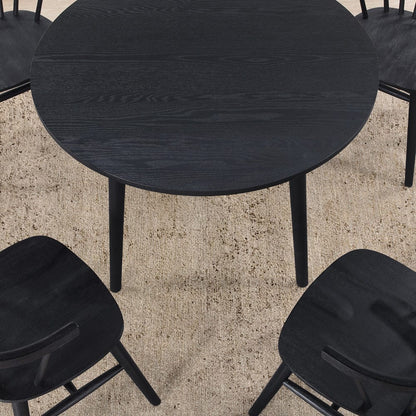 Steve Silver - Willow Black Round Table - WIL500KT view 4