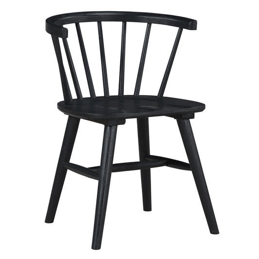 Steve Silver - Willow Solid Wood Dining Chair, Black (Set of 2) - WIL500KS view 1