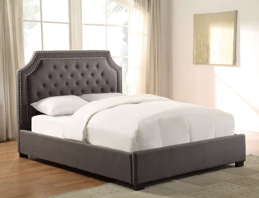 Steve Silver - Wilshire Queen Bed - Gray - WS890QBEDG veiw 1