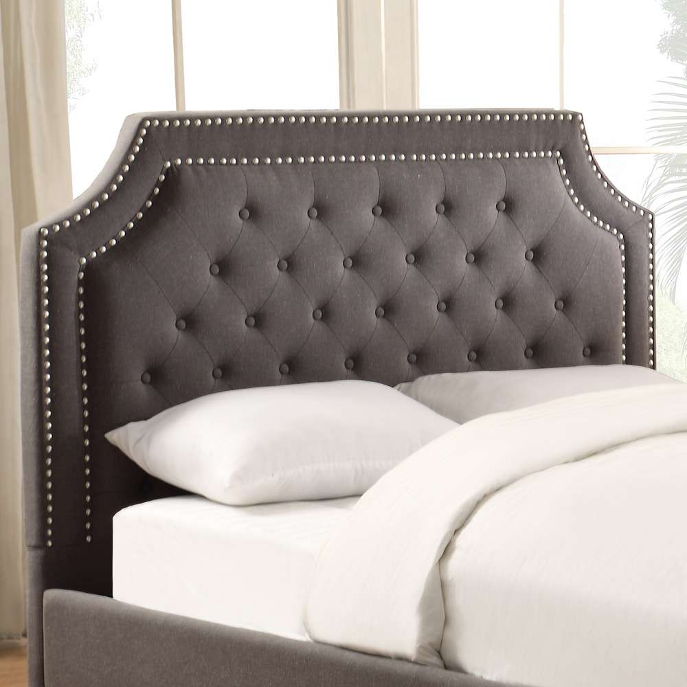 Steve Silver - Wilshire Queen Bed - Gray - WS890QBEDG veiw 3