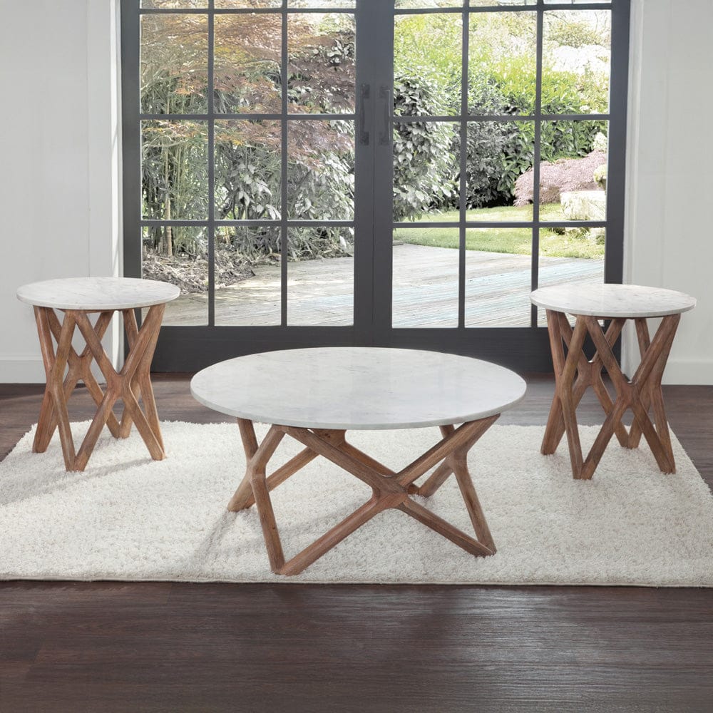 Steve Silver - Wyman 3-Piece Table Set - WY200-2E-3PC view 1