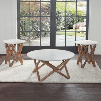 Steve Silver - Wyman 3-Piece Table Set - WY200-2E-3PC view 1