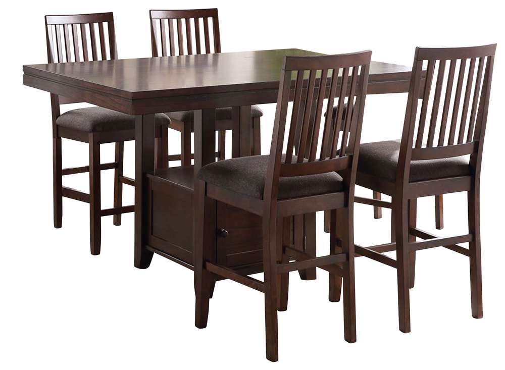 Steve Silver - Yorktown 5-Piece Counter Dining Set - YT500PT5PC veiw 1
