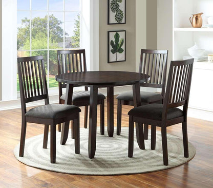 Steve Silver - Yorktown 5PC Dining Set - Espresso Finish - YT5000 veiw 1
