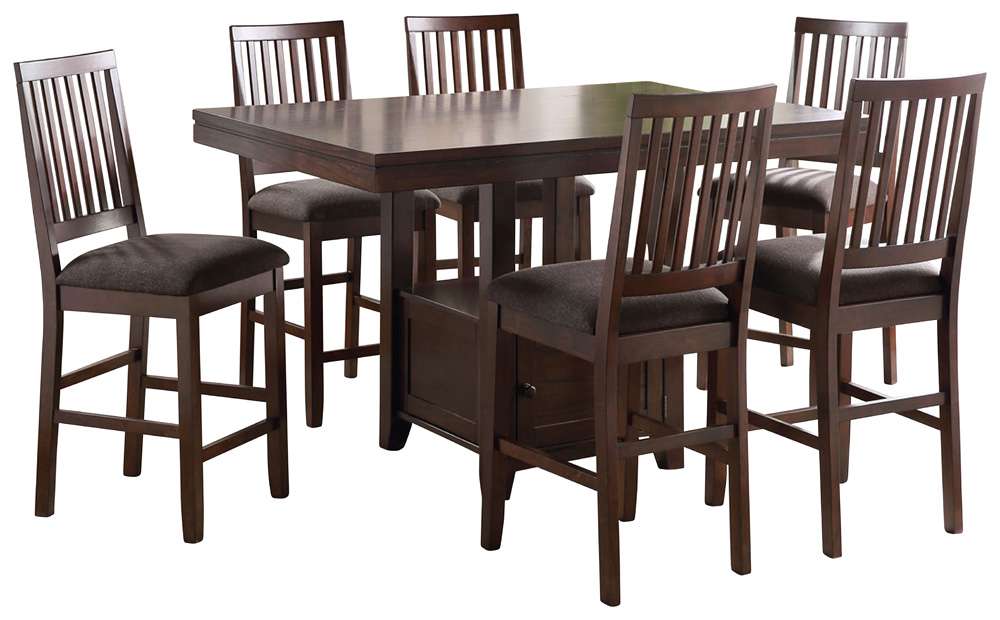Steve Silver - Yorktown 7PC Counter Storage Dining Set - YT500PT7PC veiw 1