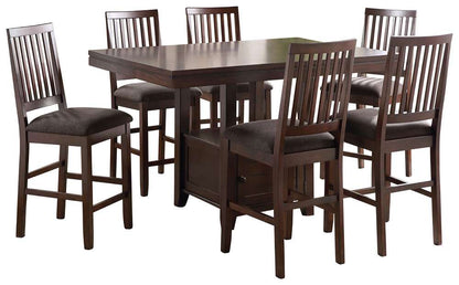 Steve Silver - Yorktown 7PC Counter Storage Dining Set - YT500PT7PC veiw 1