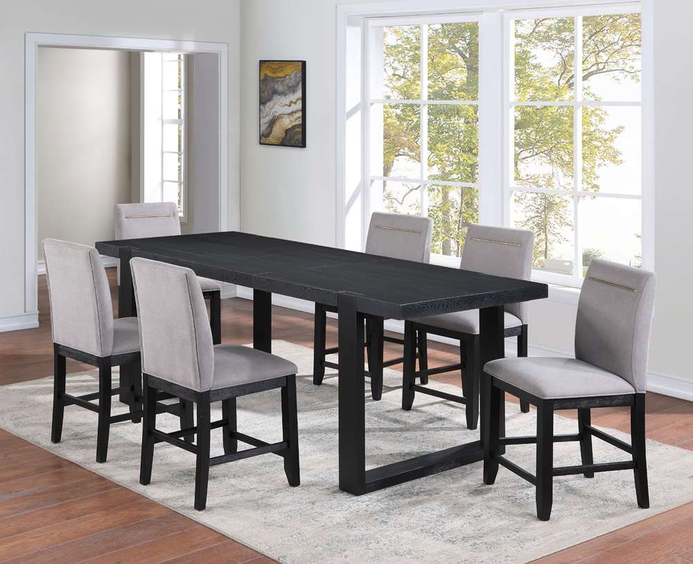 Steve Silver - Yves 7pc Counter Height Dining Set - YS500PT7PC veiw 1