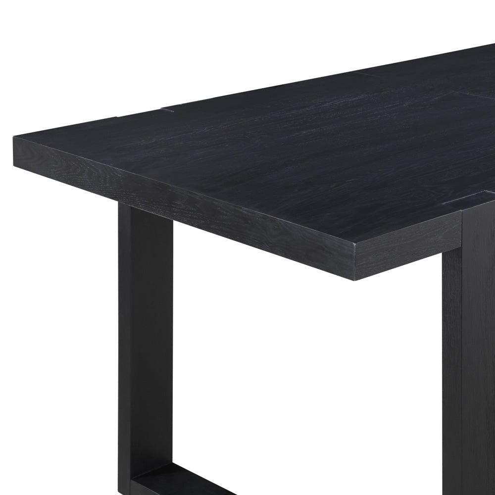 Steve Silver - Yves Black Counter Table With 6 Grey Counter Chairs and Server - YS500PT8PC view 5